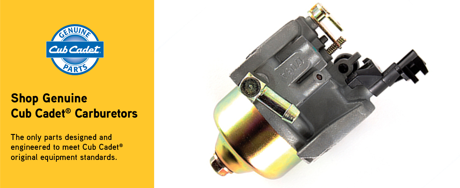 Lawn Mower and Snow Blower Carburetors Cub Cadet US